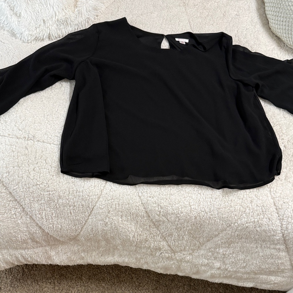 Xhilaration Black Women's Blouse